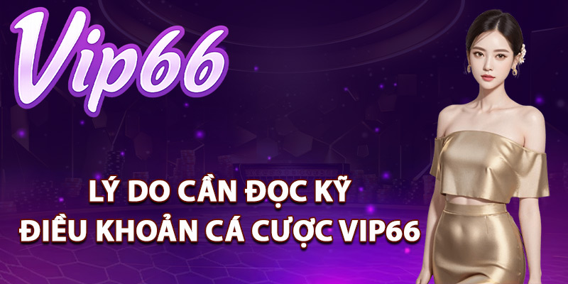 Điều Khoản Cá Cược Vip66 – Cam Kết Giải Trí Minh Bạch 2 Lý do cần đọc kỹ điều khoản cá cược Vip66